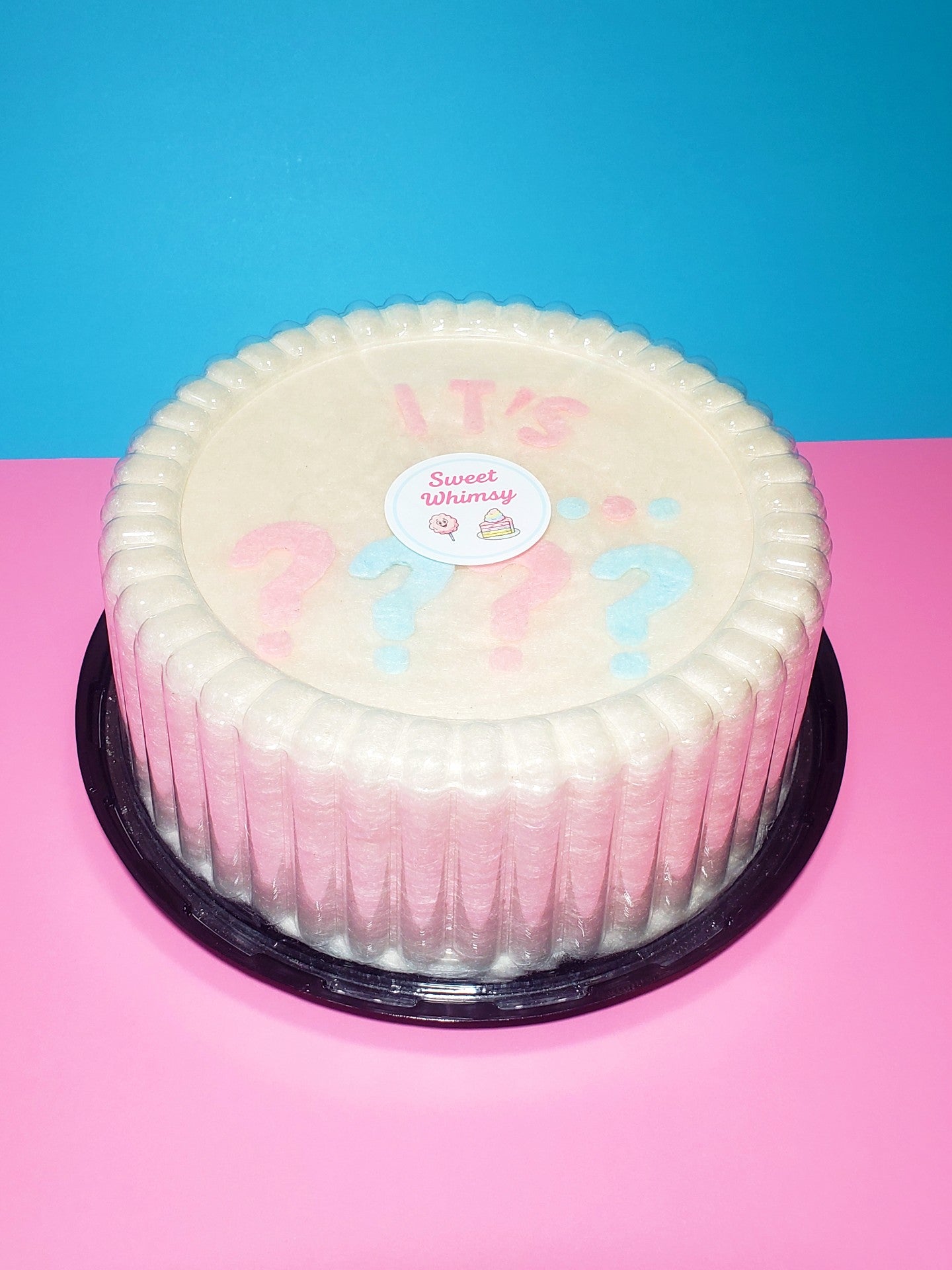 Gender Reveal Cake